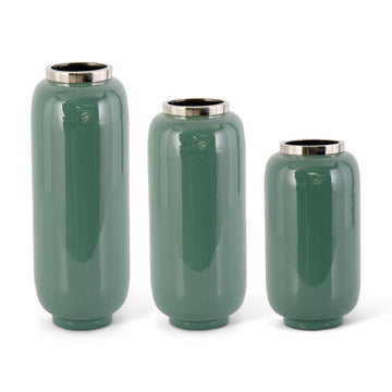 Green Vases Set/3