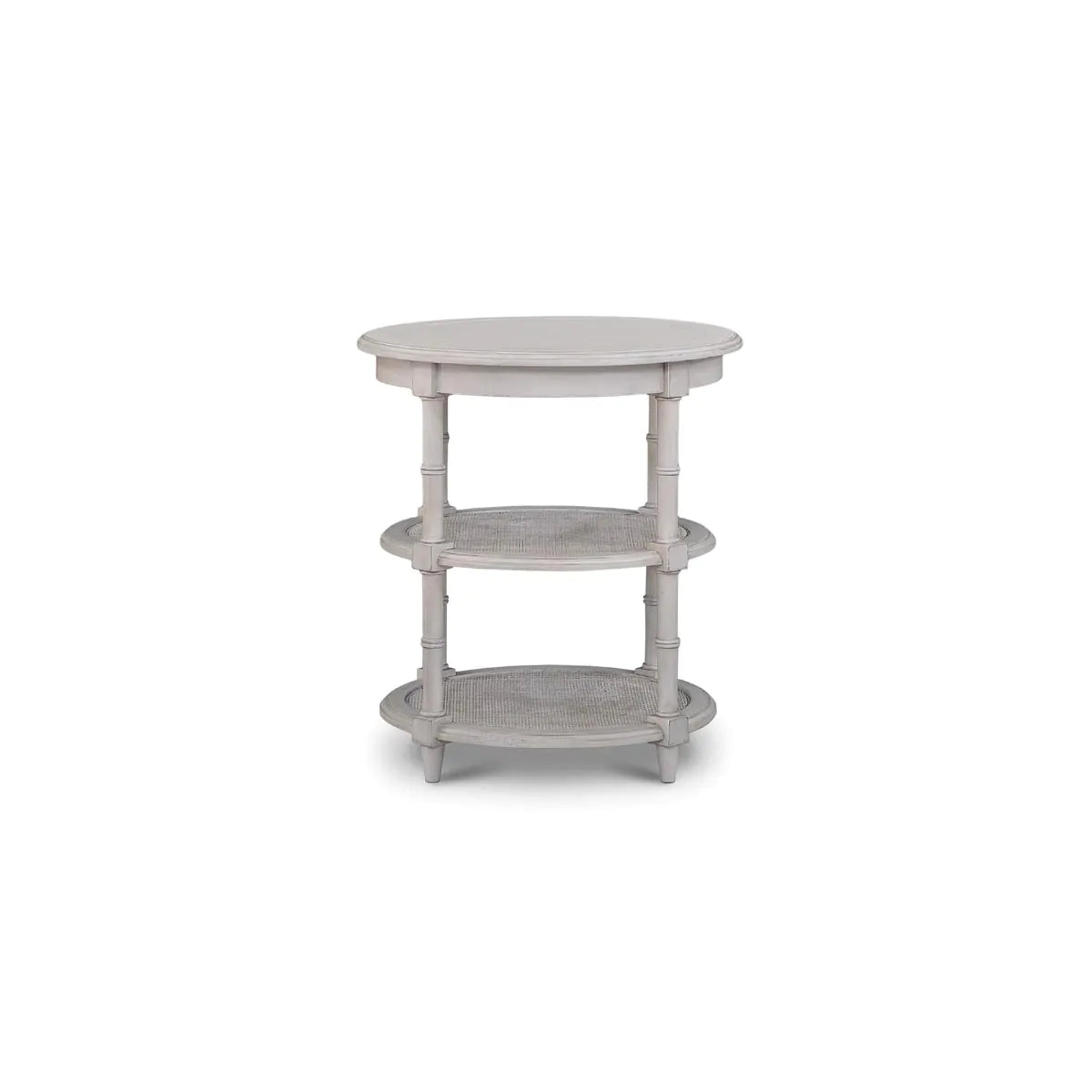 Martinique Round Side Table-GCH/RNAT