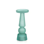 Frosted Seaglass Pillar Lg