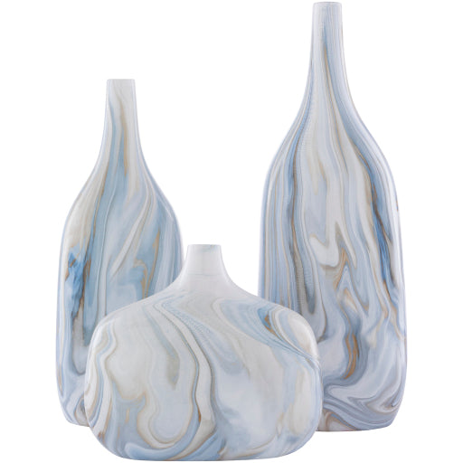 Marble Vase Set of 3